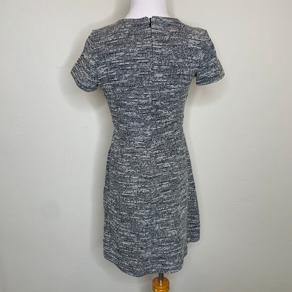 Loft Tweed Knit A Line Dress Sz 6 P - Picture 2 of 8